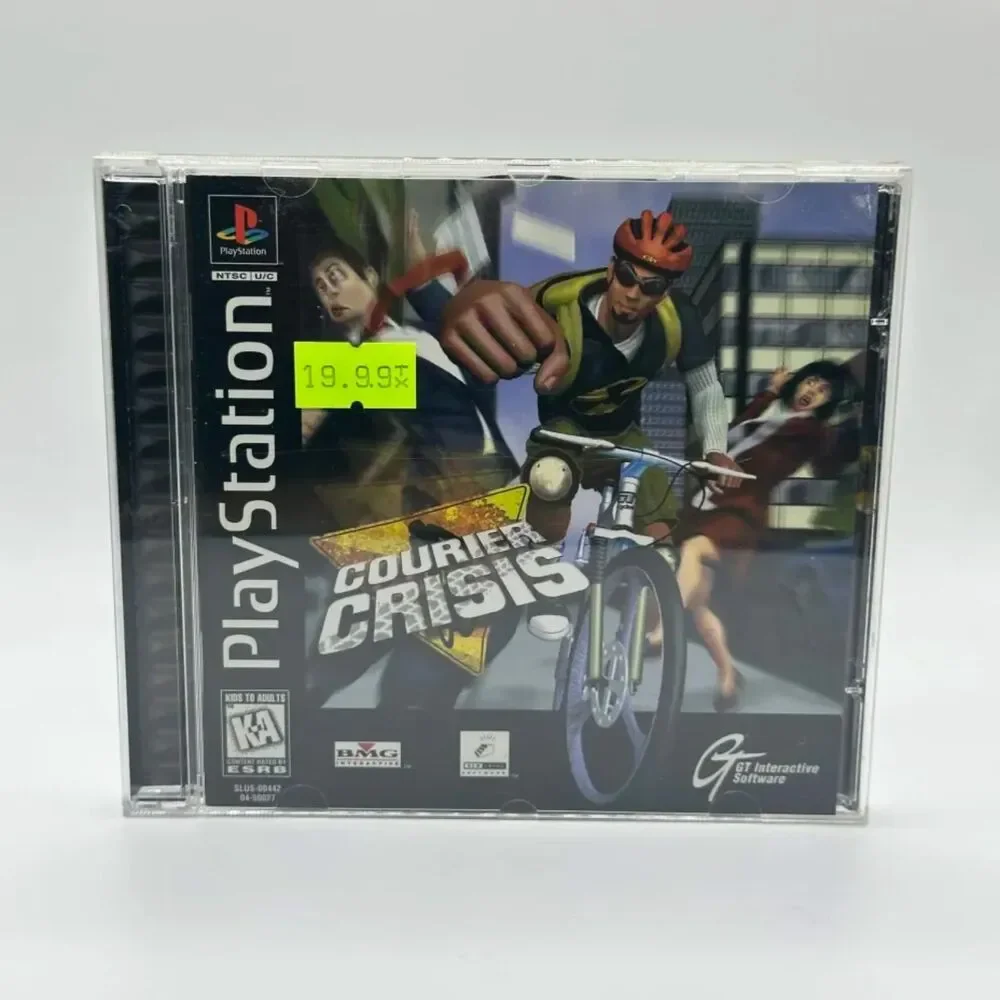 Courier Crisis (Sony PlayStation 1, 1997) CIB